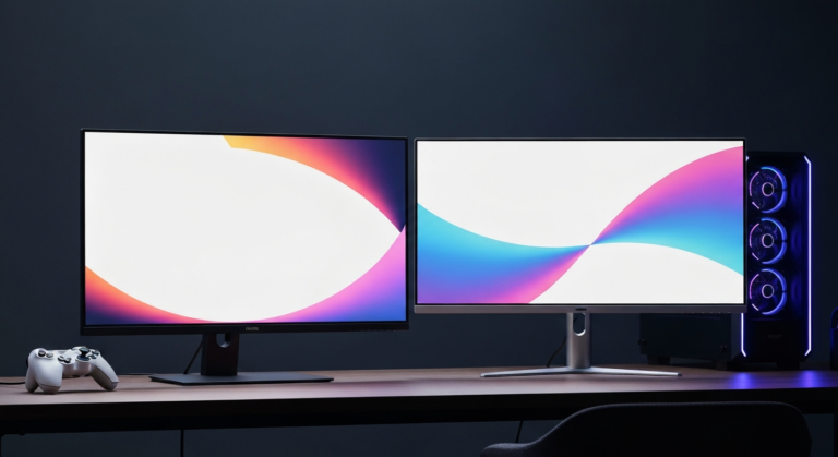 게이밍 모니터 비교, 듀얼모드와 콘솔 대응을 중시하면 LG 32GS95UE이고 130만원대 4K OLED 예산을 우선하면 삼성 오디세이 OLED G8 32를 봅니다