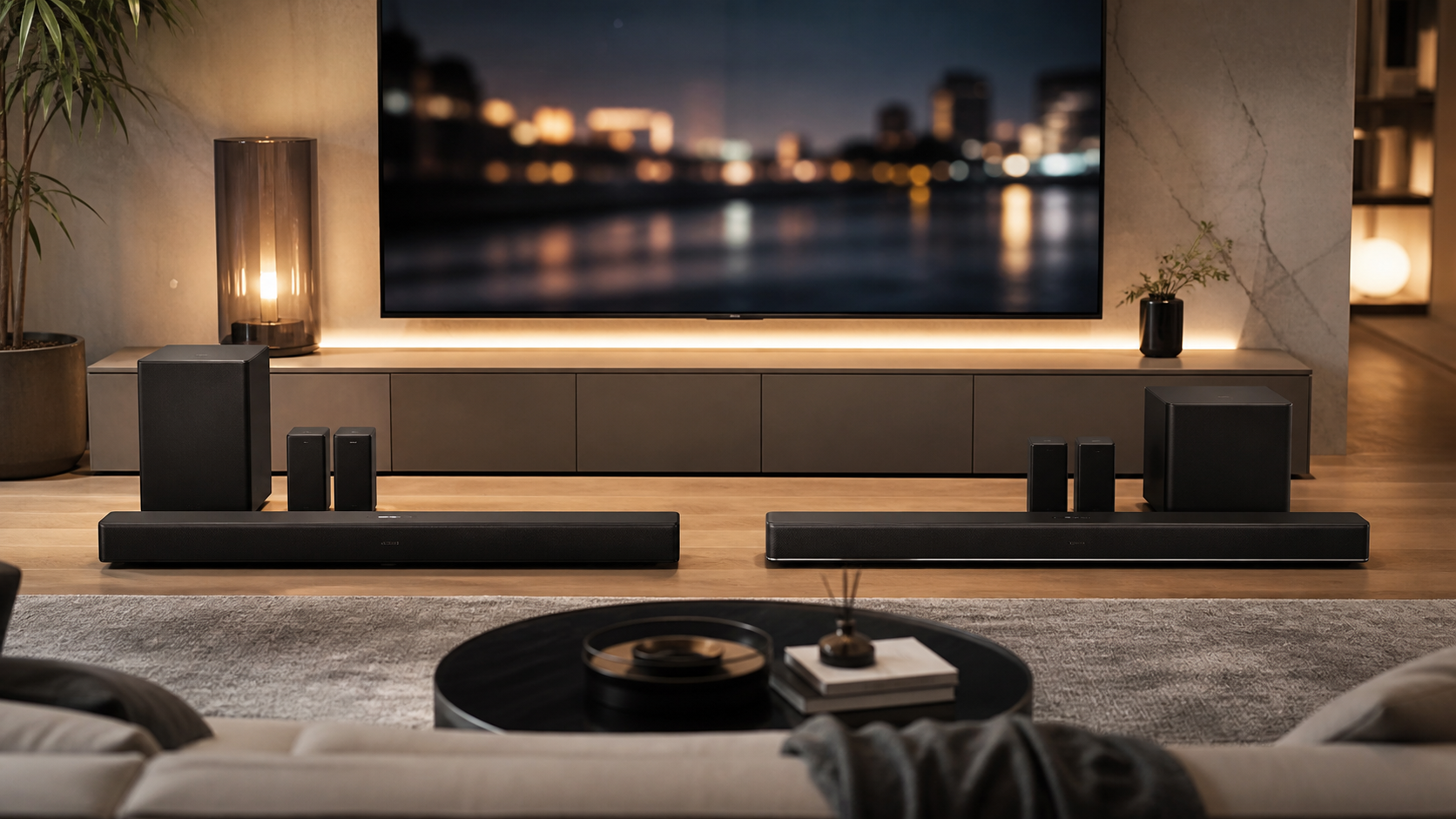 삼성 Q990F vs JBL Bar 1300, 거실 사운드바는 어느 쪽이 맞을까